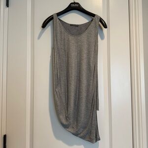 Alexander McQueen Asymmetrical Top - Gray (Rare Color)